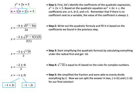 Use the quadratic formula to find the solutions. . Algebra 2 solving quadratics with imaginary solutions answers